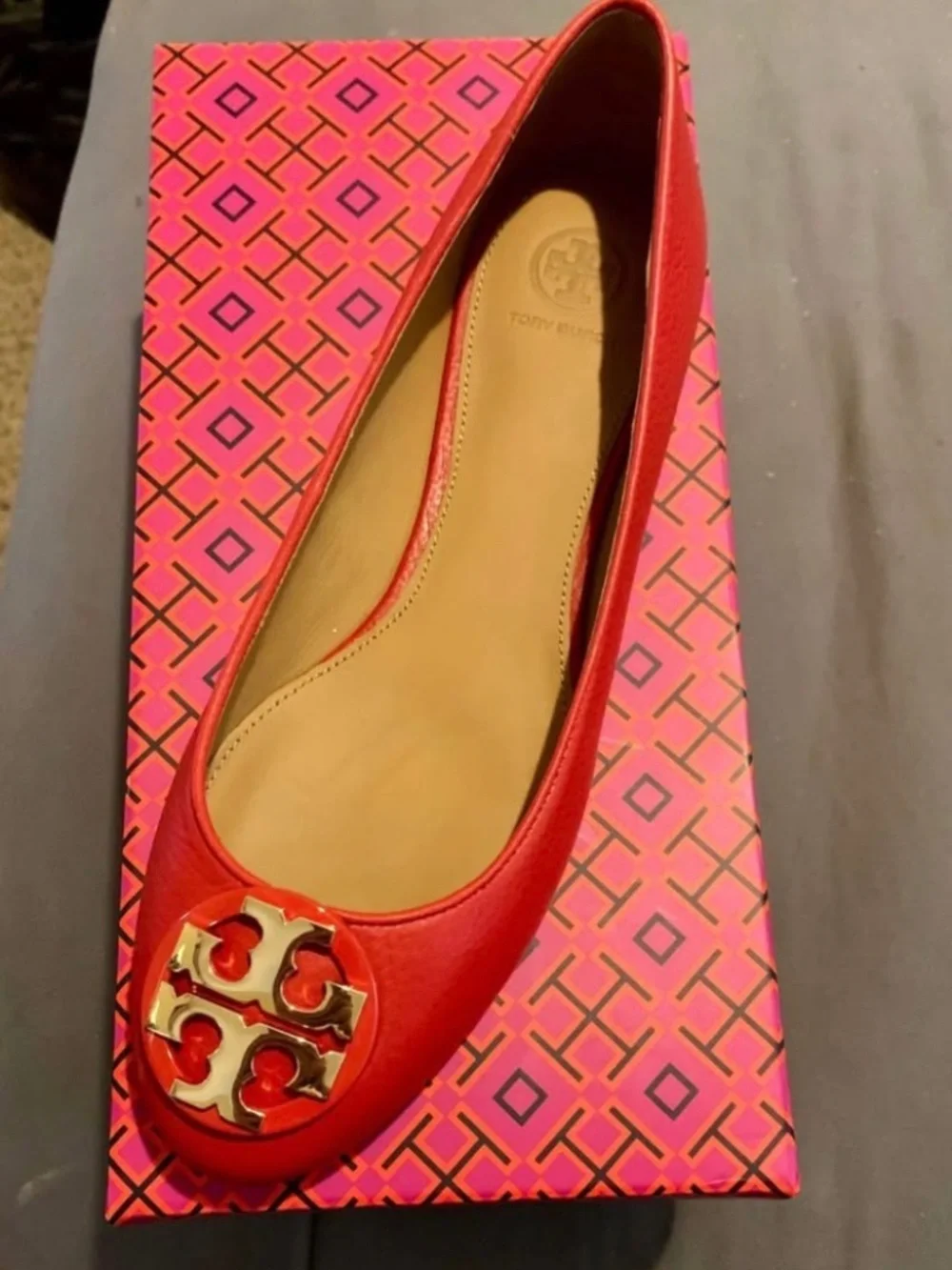 Brand New Tory Burch Claire Ballet flats